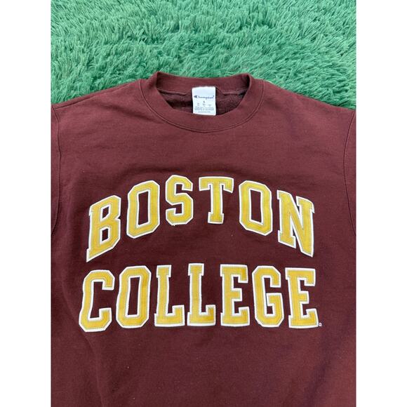Boston College Maroon Pullover Crewneck Women's Small Sweatshirt Embroidered - Picture 9 of 9